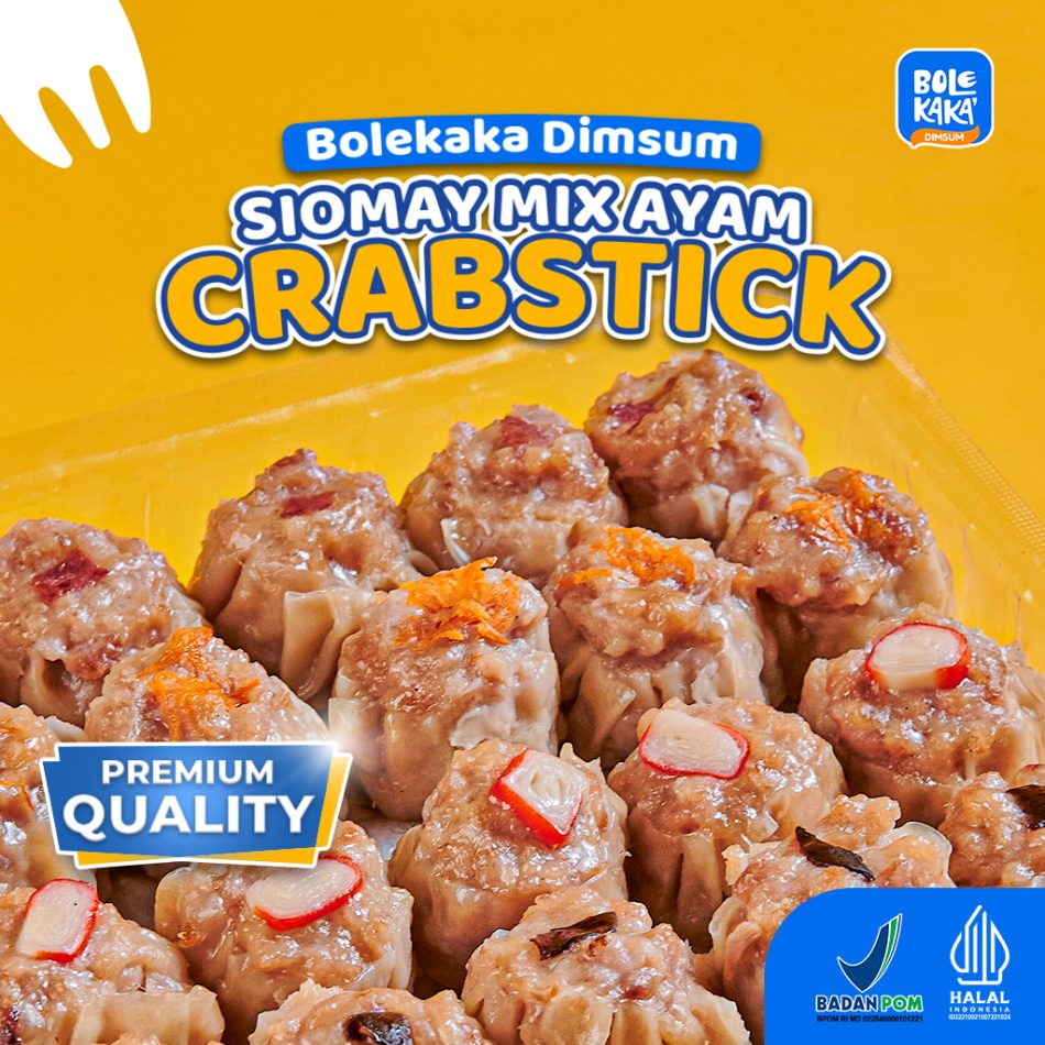 Bolekaka Dimsum Siomay Mix Ayam Crabstick 50’s