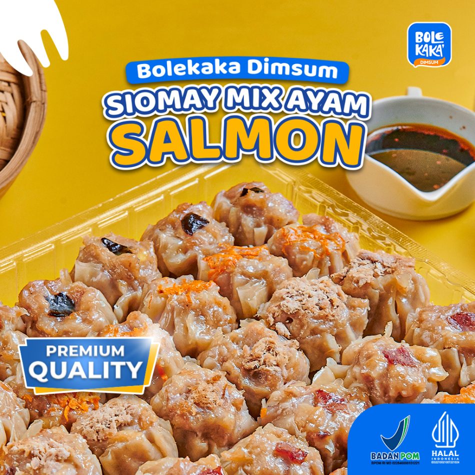 Bolekaka Dimsum Siomay Mix Ayam Salmon 50’s