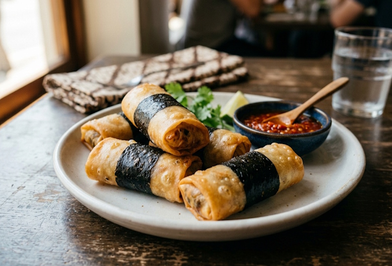 Resep Lumpia Nori Isi Ayam atau Udang yang Simple dan Enak
