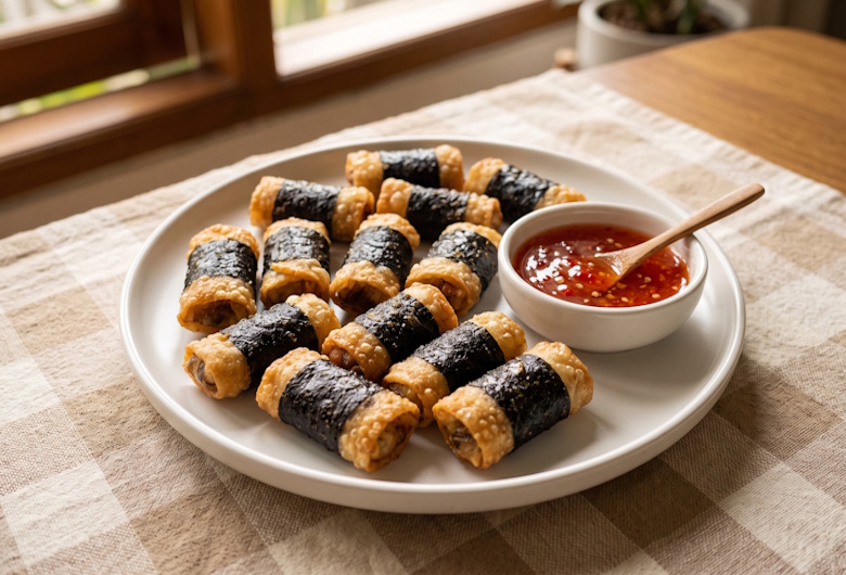 Resep Lumpia Nori Crispy yang Gurih, Praktis Dibuat di Rumah

