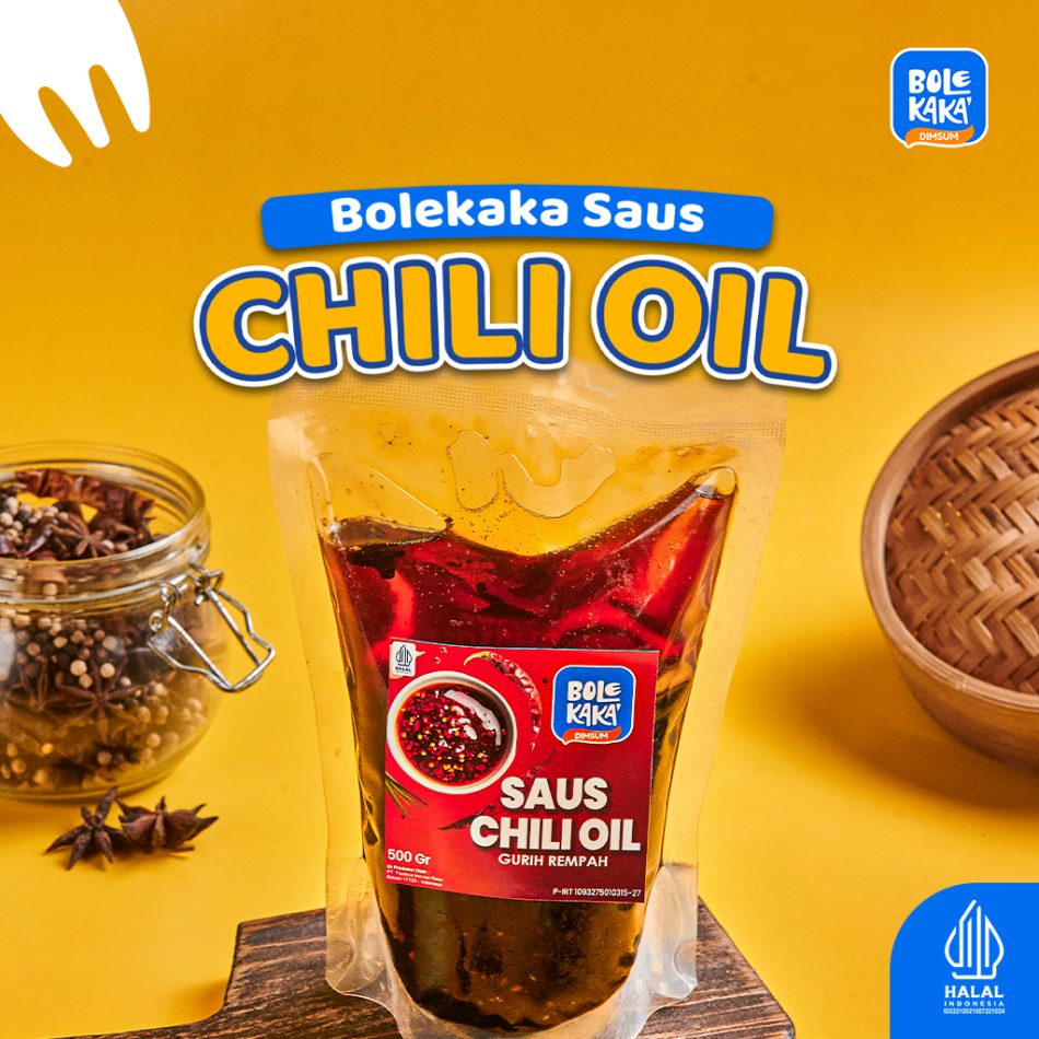 Chili Oil Pouch 500gr